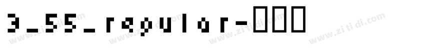 3_55_regular字体转换