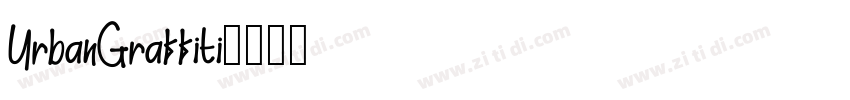 UrbanGraffiti字体转换