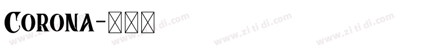 Corona字体转换