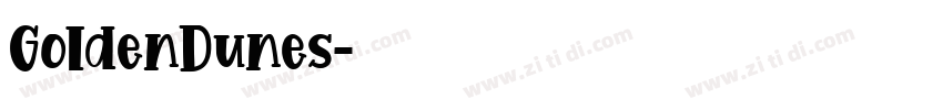 GoldenDunes字体转换 GoldenDunes字体转换