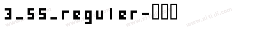 3_55_reguler字体转换
