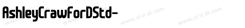 AshleyCrawforDStd字体转换