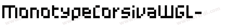 MonotypeCorsivaWGL字体转换 MonotypeCorsivaWGL字体转换