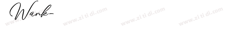 下载安装Wank字体转换