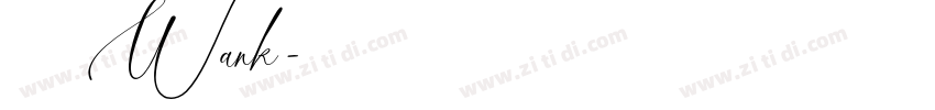 下载安装Wank字体转换