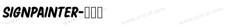 SignPainter字体转换 SignPainter字体转换