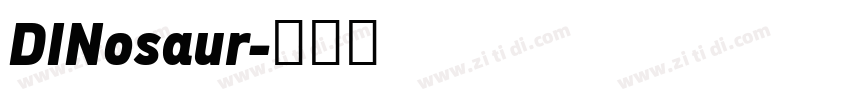 DINosaur字体转换