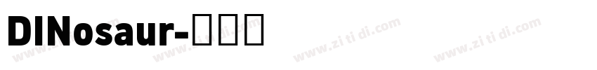 DINosaur字体转换