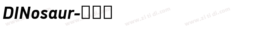 DINosaur字体转换