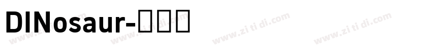 DINosaur字体转换