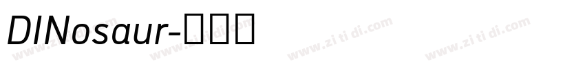 DINosaur字体转换