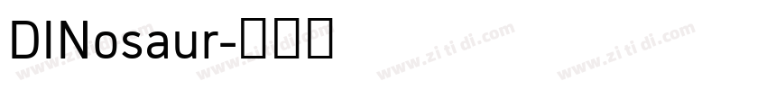 DINosaur字体转换