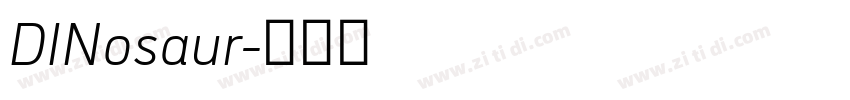 DINosaur字体转换