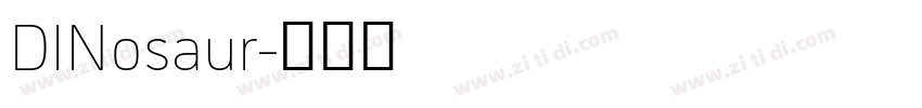 DINosaur字体转换