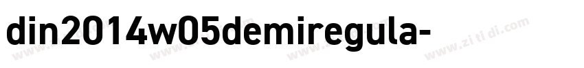 din2014w05demiregula字体转换