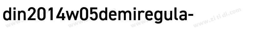 din2014w05demiregula字体转换