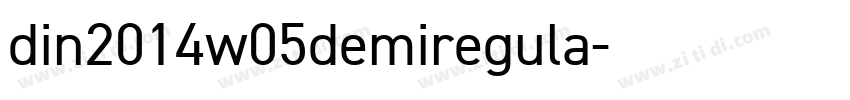 din2014w05demiregula字体转换