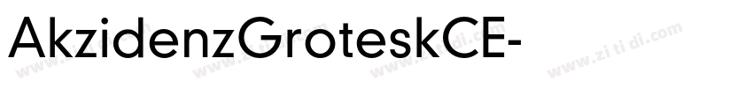 AkzidenzGroteskCE字体转换 AkzidenzGroteskCE字体转换