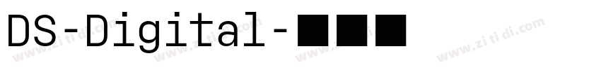 DS-Digital字体转换