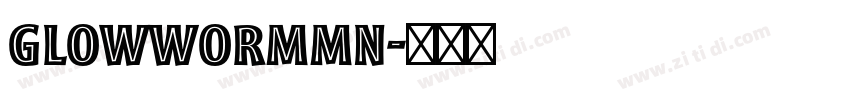 GlowwormMN字体转换