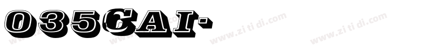 035cai字体转换