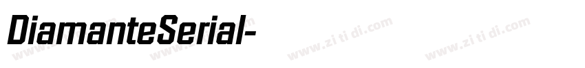 DiamanteSerial字体转换