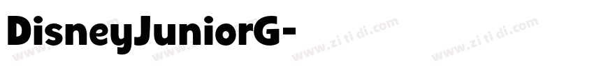 DisneyJuniorG字体转换