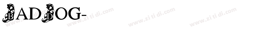 BadDog字体转换