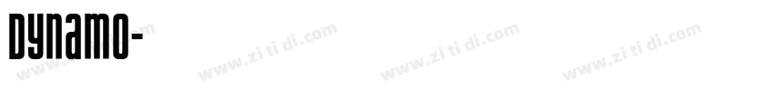 Dynamo字体转换