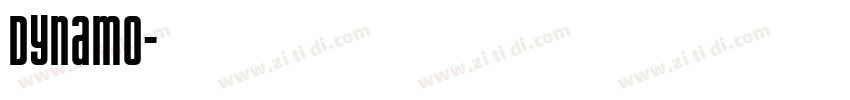 Dynamo字体转换