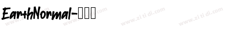 EarthNormal字体转换