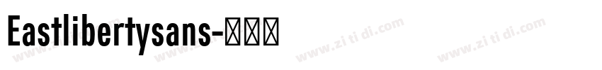 Eastlibertysans字体转换