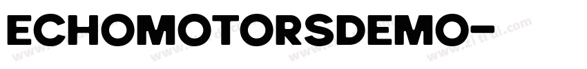 EchomotorsDemo字体转换