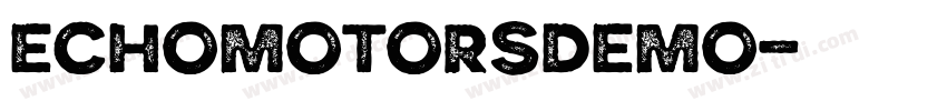 EchomotorsDemo字体转换