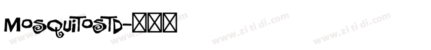 MosquitoStd字体转换