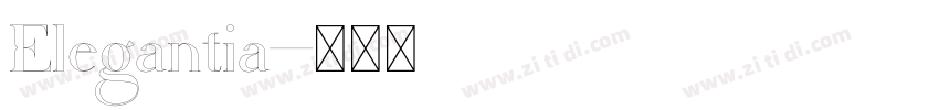 Elegantia字体转换