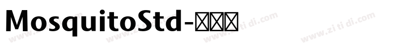 MosquitoStd字体转换