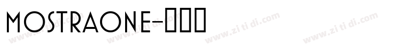 MostraOne字体转换