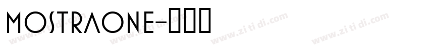 MostraOne字体转换
