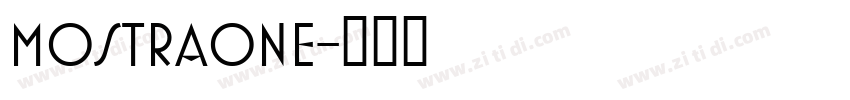 MostraOne字体转换