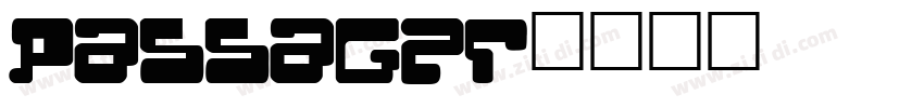Passager字体转换