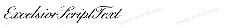 ExcelsiorScriptText字体转换 ExcelsiorScriptText字体转换