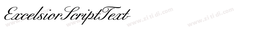 ExcelsiorScriptText字体转换 ExcelsiorScriptText字体转换
