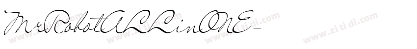 MrRobotALLinONE字体转换
