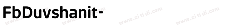 FbDuvshanit字体转换