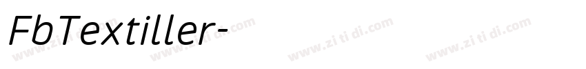 FbTextiller字体转换