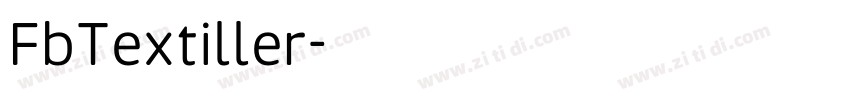 FbTextiller字体转换