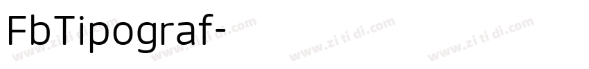 FbTipograf字体转换