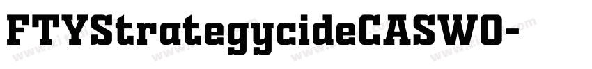 FTYStrategycideCASW0字体转换 FTYStrategycideCASW0字体转换