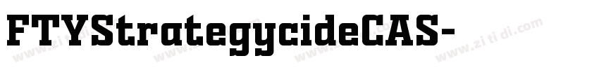 FTYStrategycideCAS字体转换 FTYStrategycideCAS字体转换